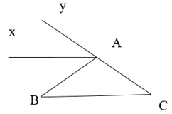 Câu 4: Cho tam giác ABC có góc B = góc C = 40 độ. a. Tính số đo (ảnh 1)