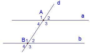 Câu 6: Đường thẳng d cắt hai đường thẳng song song (ảnh 1)