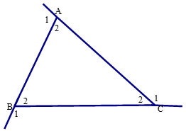 Câu 17. Cho tam giác ABC có góc A = 90 độ và góc B - góc C = 20 độ (ảnh 2)