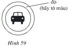 Trong các biển báo giao thông sau, biển báo nào có tâm đối xứng, biển nào có trục đối xứng (ảnh 2)