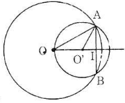 Cho hai đường tròn (O; 20cm) và (O'; 15cm) cắt nhau tại A và B. Tính đoạn nối (ảnh 2)