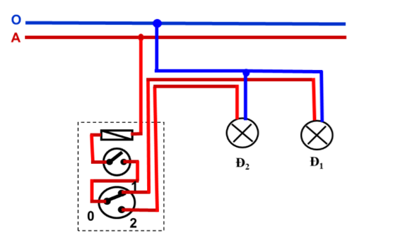 Vẽ sơ đồ lắp đặt mạch điện; (ảnh 1)