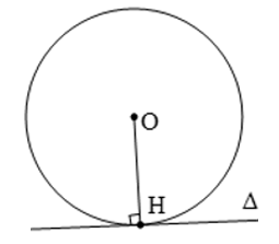 Bài 5: Dấu hiệu nhận biết tiếp tuyến của đường tròn (ảnh 1)