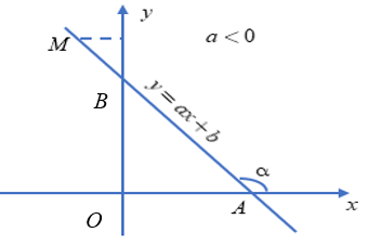 Bài 5: Hệ số góc của đường thẳng y = ax + b (ảnh 1)