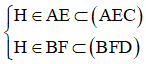 Cho hai hình thang ABCD và ABEF có chung đáy lớn AB và không cùng nằm trong (ảnh 3)