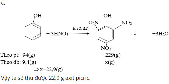 Cho 14,0 gam hỗn hợp A gồm phenol và etanol tác dụng với natri dư thu được (ảnh 2)