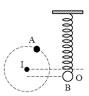 Vật A chuyển động tròn đều với bán A. 5 N và hướng lên (ảnh 1)