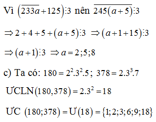 a) Cho tập hợp A= x thuộc N x:4 x<=120 . Viết tập hợp A  dưới dạng liệt kê các phần tử. (ảnh 1)