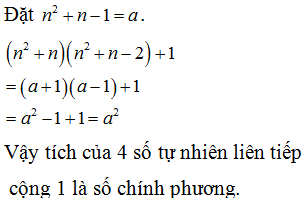 a)  Cho A=5+5^3+5^3+ ....5^2016 . Tìm x để  . b) Chứng minh tích của 4 số tự nhiên liên (ảnh 1)