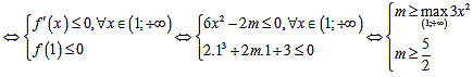 Có bao nhiêu số nguyên M thuộc khoảng (-10;10) để hàm số y=|2x^2-2mx+3| (ảnh 1)