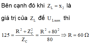 Đặt điện áp xoay chiều u = U . căn 2.cos(omega.t) (V) (trong đó U và ω không đổi) vào (ảnh 1)