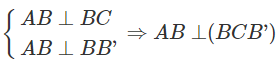 Cho hình lăng trụ đứng ABC. A'B'C' có đáy là tam giác vuông và AB=BC=a, AA' =  a √ 2 , M là trung điểm của BC. Tính khoảng cách d của hai đường thẳng AM và B'C. (ảnh 1)