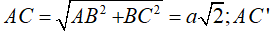 Cho hình lập phương ABCD.A'B'C'D' có cạnh bằng a. Bán kính mặt cầu ngoại tiếp hình lập phương là: (ảnh 1)