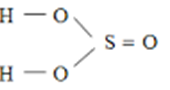 Trong phân tử H2SO3, có ..... liên kết đơn; ….. liên kết đôi; ..... liên kết  σ   ; ..... liên kết p. Các số thích hợp điền vào các chỗ trống trên lần lượt là: (ảnh 1)