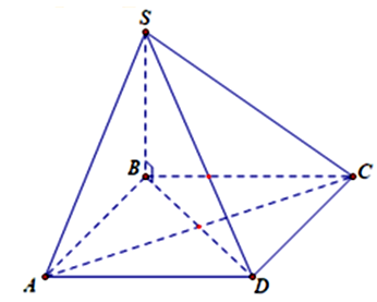 Cho hình chóp SABCD có đáy ABCD là hình chữ nhật với AB2a A D  a 2   Tam giác SAB đều và nằ  Olm