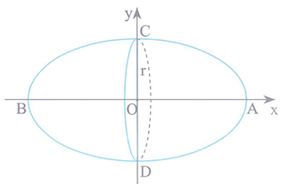 Một quả bóng bầu dục có khoảng cách giữa 2 điểm xa (ảnh 1)