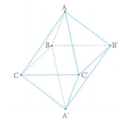 Số mặt đối xứng của bát diện đều là A. 1 B. 6 (ảnh 1)