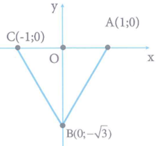 Cho tam giác đều ABC có diện tích bằng căn bậc hai 3 (ảnh 1)