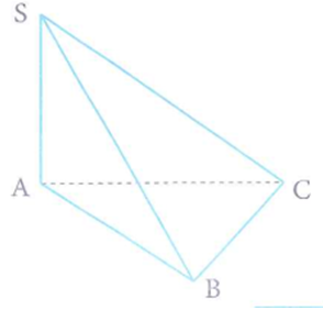 Cho hình chóp SABC có đáy ABC là tam giác đều cạnh (ảnh 1)