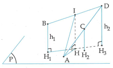 Trong không gian với trục tọa độ Oxyz, cho 3 điểm A (ảnh 1)