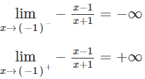 Tìm phương trình đường tiệm cận ngang của đồ thị hàm số  y = 1 − x/ x + 1 (ảnh 1)