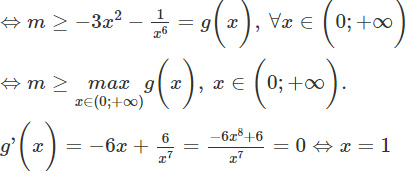 Có bao nhiêu giá trị nguyên âm của tham số m để hàm số  y = x^ 3 + m x − 1/ 5 x^ 5 đồng biến  với  (ảnh 1)