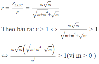 Tìm các giá trị của tham số m để đồ thị hàm số:  y = x^ 4 − 2 m x ^2 + m  có ba điểm cực trị (ảnh 1)