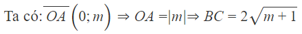 Cho hàm số  y = x ^4 − 2 ( m + 1 ) x^ 2 + m ( C )  . Tìm tất cả các giá trị thực của tham số m để đồ thị hàm số (ảnh 1)