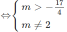 Cho hàm số y= x^3- 6x^2+ 3( m+ 2) x-m-6. Hỏi có mấy giá trị nguyên của m để hàm số có 2 cực trị cùng dấu (ảnh 1)