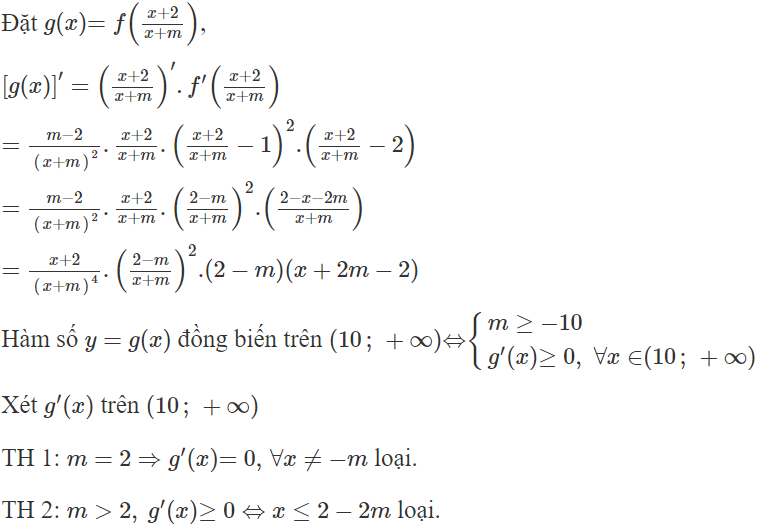 Cho hàm số y = f(x) liên tục trên  R , có đạo hàm  f ′ ( x ) = x ( x − 1 ) ^2 ( x − 2 ) (ảnh 1)