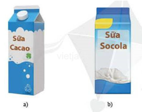 Vì sao trên bao bì của một số thức uống như sữa cacao, sữa socola thường có (ảnh 1)