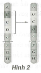 Hình 2 mô tả dạng đột biến cấu trúc nhiễm sắc thể nào sau đây (ảnh 1)