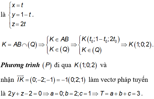 Trong không gian Oxyz, cho hai điểm A(3;-2;6),B(0;1;0) và mặt cầu (S) (ảnh 2)