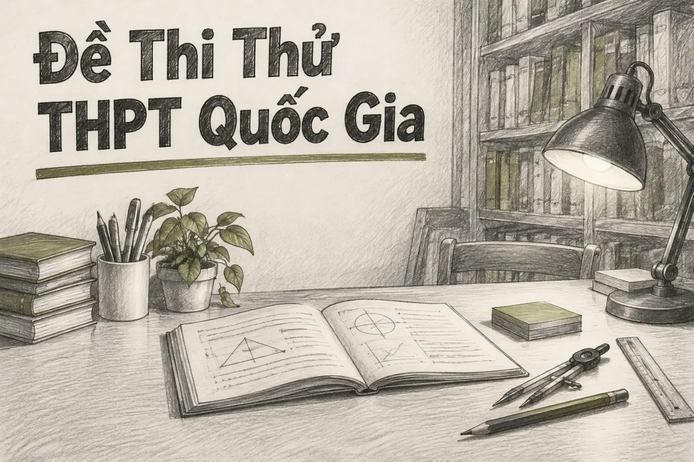 Đề thi thử THPT Quốc gia được thiết kế theo đúng cấu trúc ma trận đề thi chính thức của Bộ Giáo dục - đề thi thử THPT quốc
